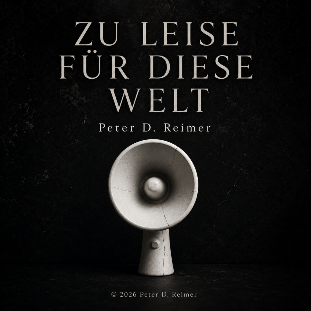Musikcover ZU LEISE FÜR DIESE WELT von Peter D. Reimer
