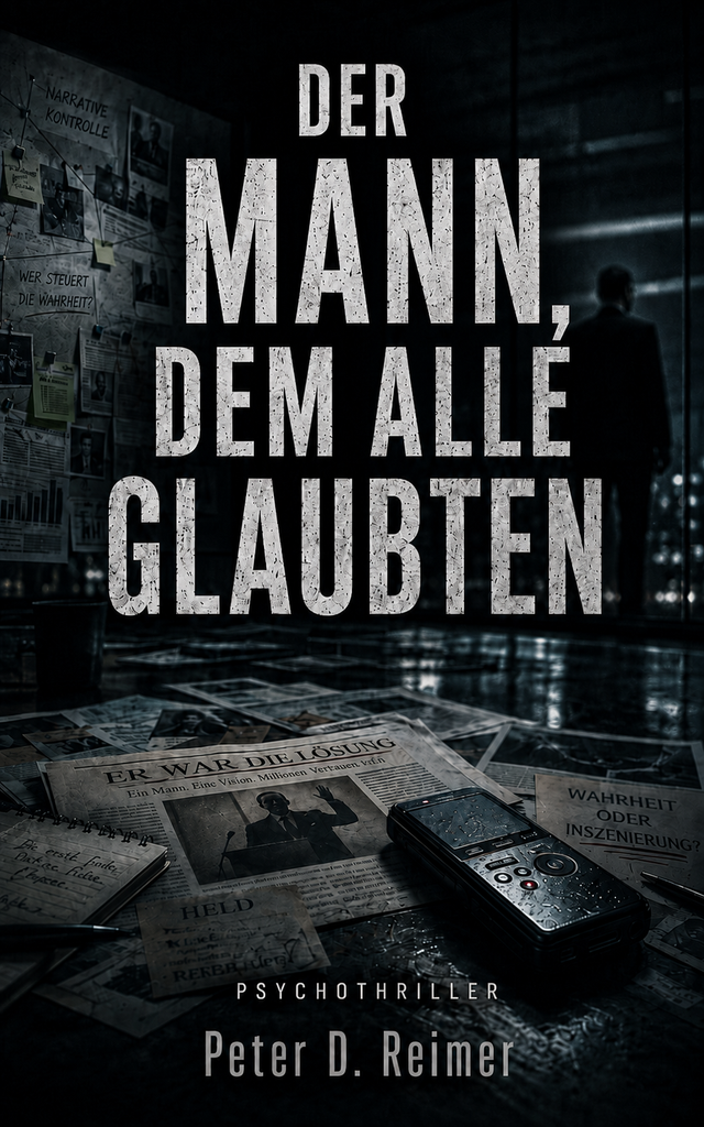 Buchcover DER MANN, DEM ALLE GLAUBTEN von Peter D. Reimer