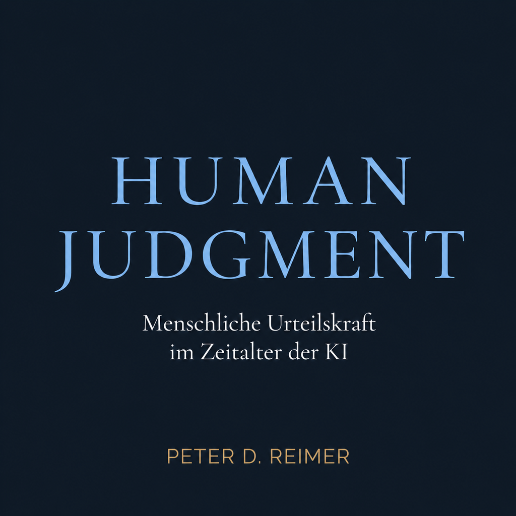 Audiocover HUMAN JUDGMENT von Peter D. Reimer