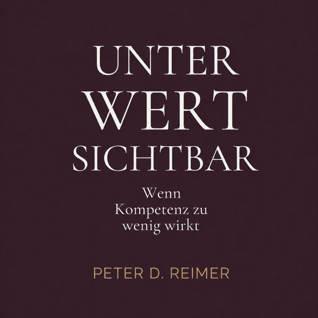 Audiocover UNTER WERT SICHTBAR von Peter D. Reimer