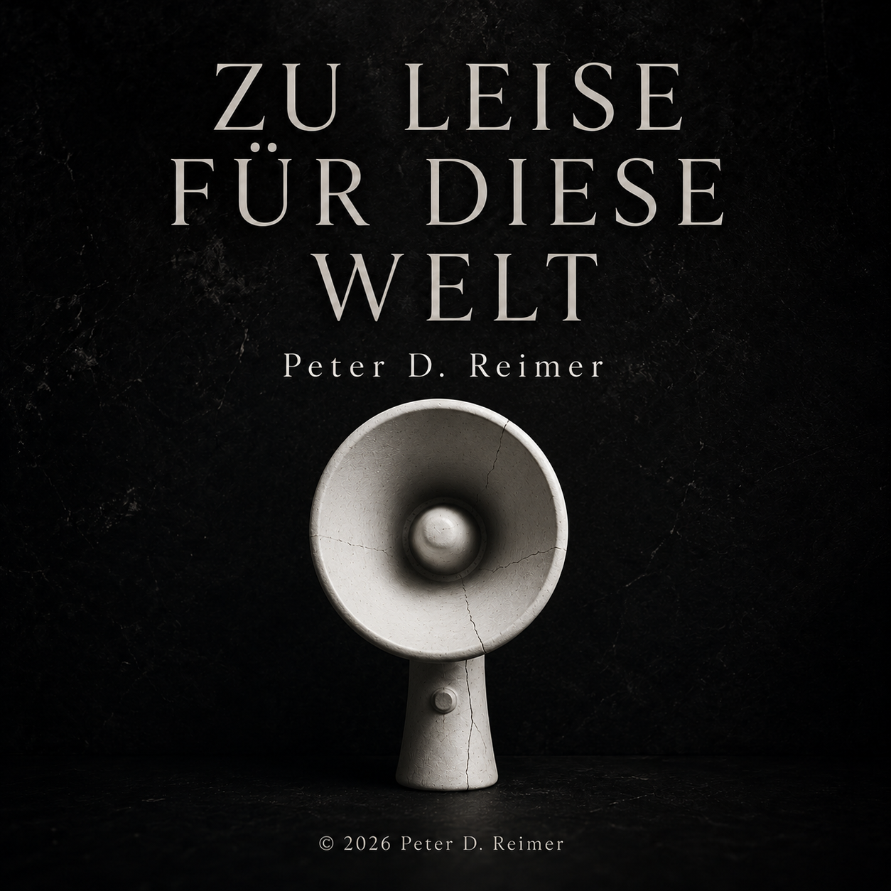 Musikcover ZU LEISE FÜR DIESE WELT von Peter D. Reimer